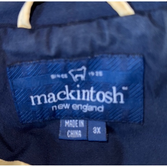 Mackintosh New England Yellow Rain Jacket Women's 3X Hooded Coat SALE - Picture 2 of 4